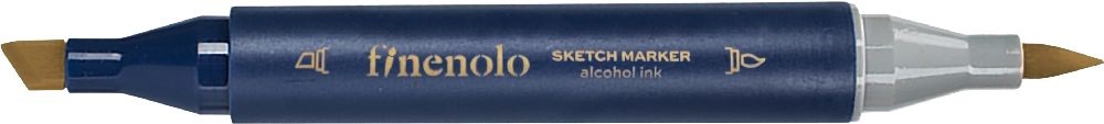 Deli Finenolo 104 - Brown kétvégű permanent ART marker