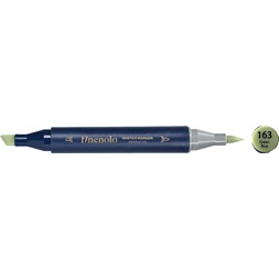 Deli Finenolo 163 - Green Bice kétvégű permanent ART marker