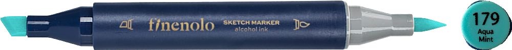 Deli Finenolo 179 - Aqua Mint kétvégű permanent ART marker