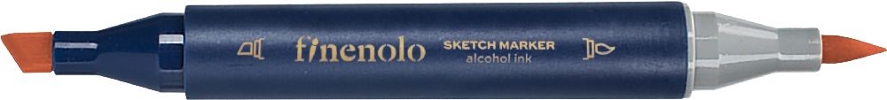 Deli Finenolo 22 - French Vermilion kétvégű permanent ART marker
