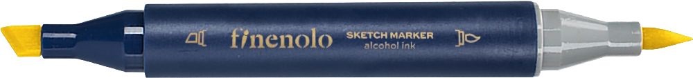 Deli Finenolo 33 - Melon Yellow kétvégű permanent ART marker