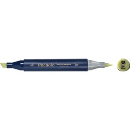 Deli Finenolo 38 - Pale Yellow kétvégű permanent ART marker