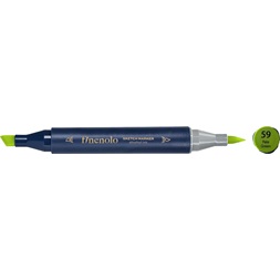 Deli Finenolo 59 - Pala Green kétvégű permanent ART marker