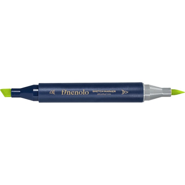 Deli Finenolo 59 - Pala Green kétvégű permanent ART marker