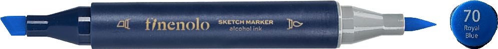 Deli Finenolo 70 - Royal Blue kétvégű permanent ART marker