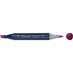 Deli Finenolo 87 - Azalea Purple kétvégű permanent ART marker