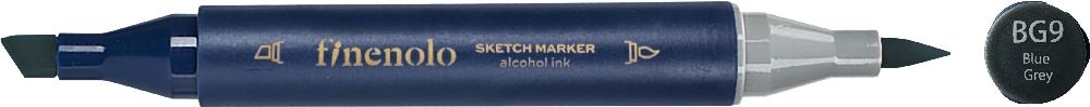 Deli Finenolo BG9 - Blue Grey kétvégű permanent ART marker