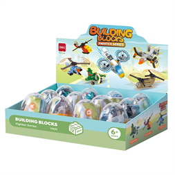 Deli Repülők, 6 féle modell,  építőjáték tojásban