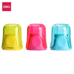 Deli U-Touch kétlyukú, tartályos színes hegyező