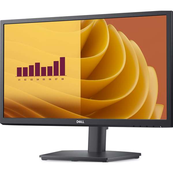 Dell 21,4" E2225HS FHD VA HDMI/DP/VGA fekete monitor