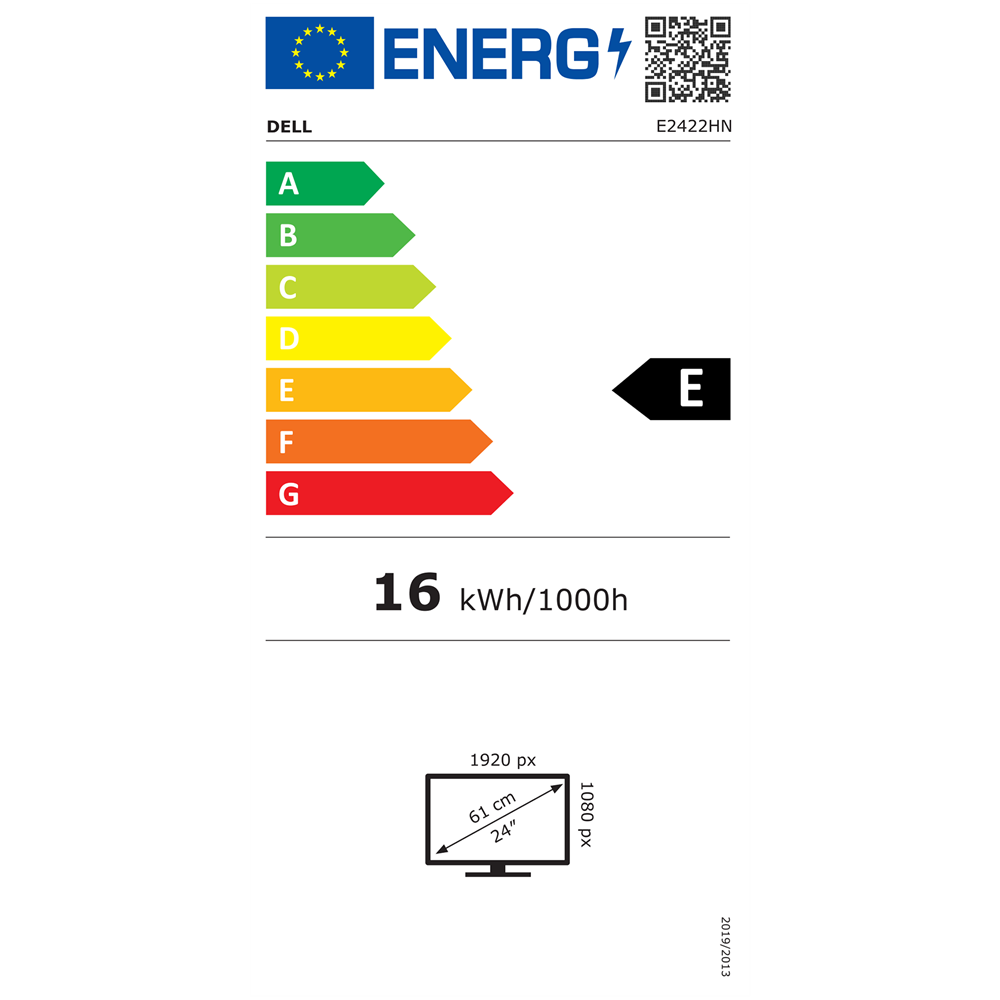 Dell 23,8" E2422HN FHD IPS VGA/HDMI LCD monitor