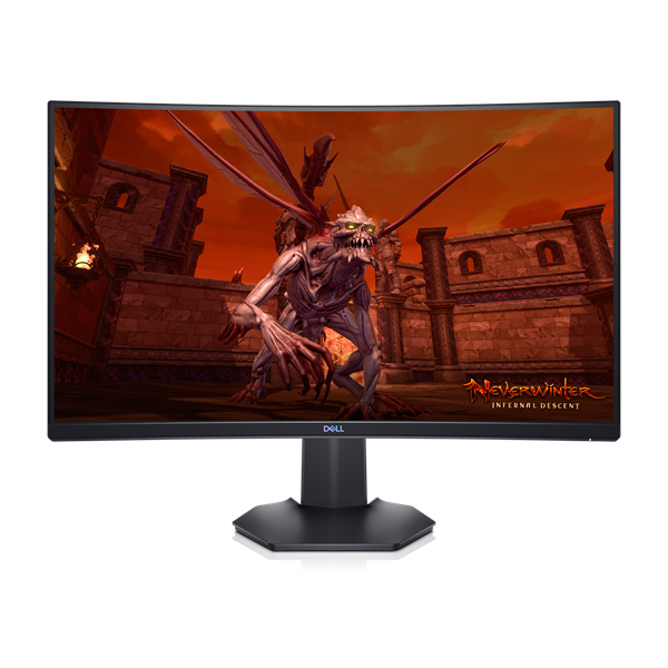 Dell 27" S2721HGF FHD VA 144Hz HDMI/DP fekete ívelt gamer LED monitor