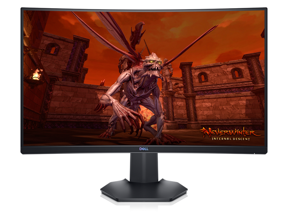 Dell 27" S2721HGF FHD VA 144Hz HDMI/DP fekete ívelt gamer LED monitor
