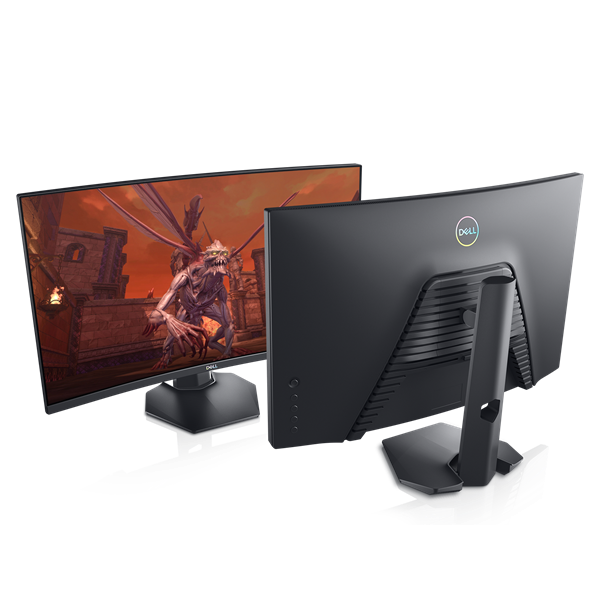 Dell 27" S2721HGF FHD VA 144Hz HDMI/DP fekete ívelt gamer LED monitor