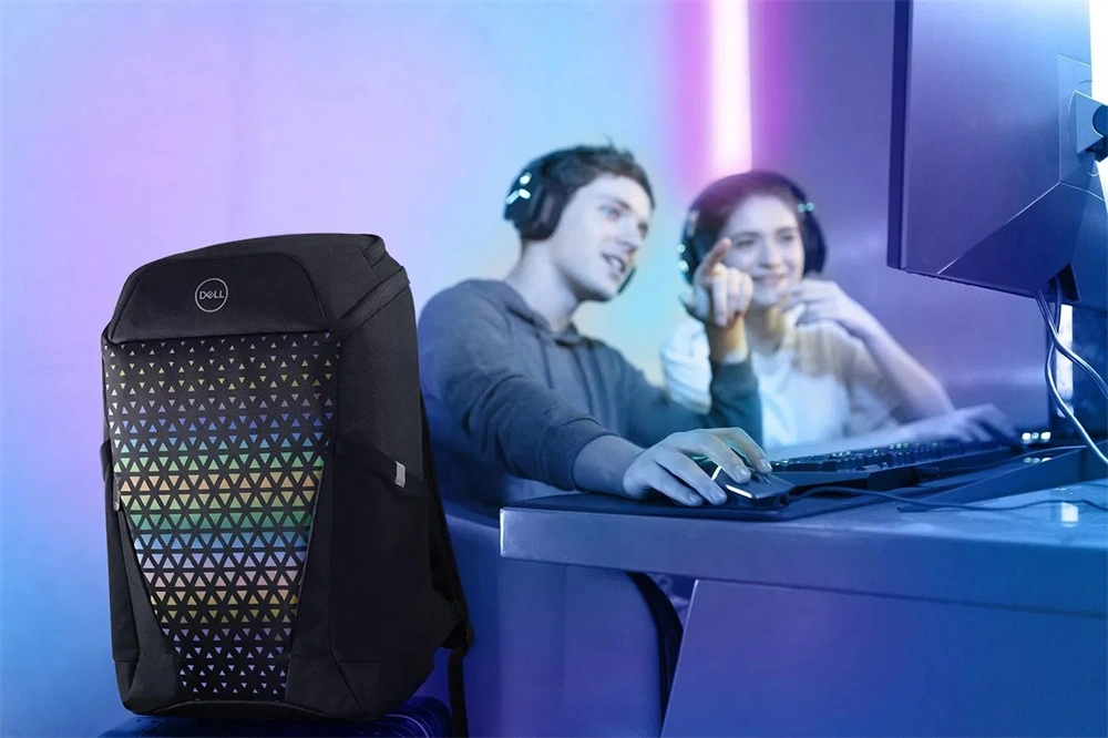 Dell Backpack 17" notebook gaming hátizsák fekete