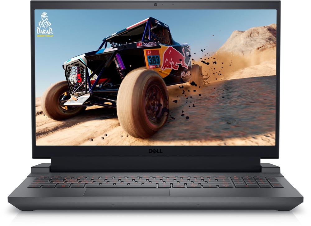 Dell G15 15,6"FHD-165Hz/Intel Core i5-13450HX/16GB/512GB/RTX 4050/Linux/szürke Gaming laptop