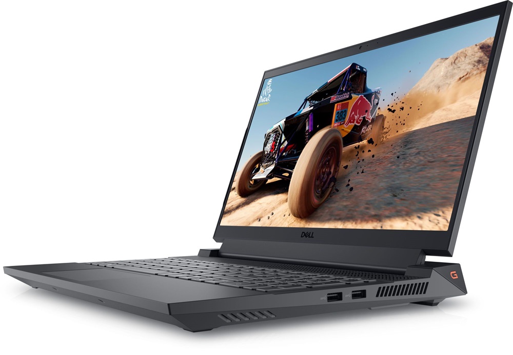 Dell G15 15,6"FHD-165Hz/Intel Core i5-13450HX/16GB/512GB/RTX 4050/Linux/szürke Gaming laptop