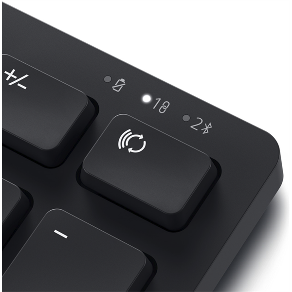 Dell KM555 HUN (QWERTZ) fekete vezeték nélküli billentyűzet és egér
