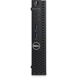Dell OptiPlex 3050 Micro/i5-7500T/8GB/256GB/Win Pro COA/fekete asztali számítógép (Használt A+)