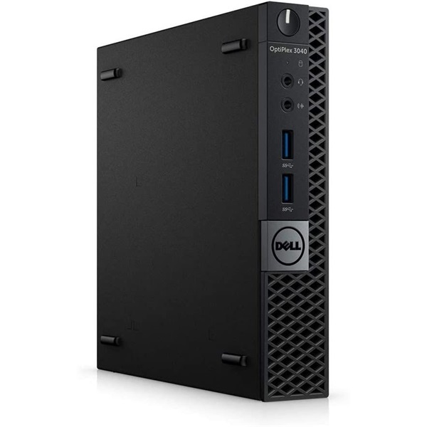 Dell OptiPlex 3050 Micro/i5-7500T/8GB/256GB/Win Pro COA/fekete asztali számítógép (Használt A+)