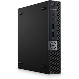 Dell OptiPlex 3050 Micro/i7-6700T/16GB/256GB/Win Pro COA fekete asztali számítógép