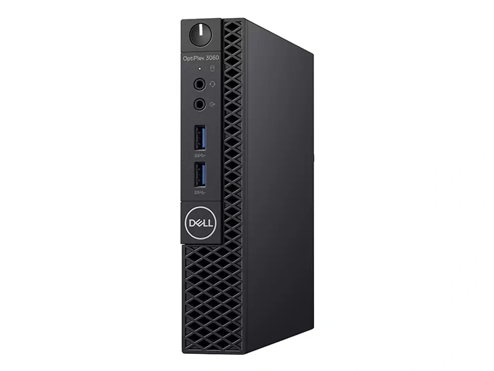 Dell OptiPlex 3060 Micro/i5-8th/8GB/256GB/Win Pro COA/fekete asztali számítógép (Használt A+)