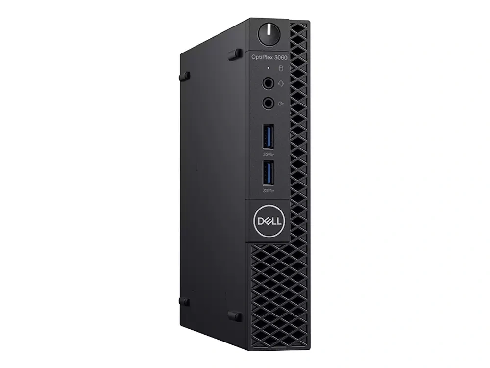 Dell OptiPlex 3060 Micro/i5-8th/8GB/256GB/Win Pro COA/fekete asztali számítógép (Használt A+)