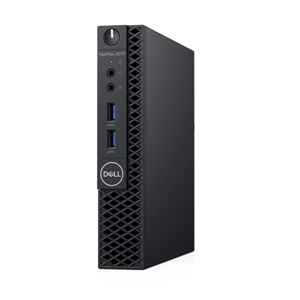 Dell OptiPlex 3070 Micro/i5-9th/8GB/256GB/Win Pro COA/fekete asztali számítógép (Használt A+)