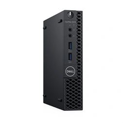 Dell OptiPlex 3070 Micro/i5-9th/8GB/256GB/Win Pro COA/fekete asztali számítógép (Használt A+)