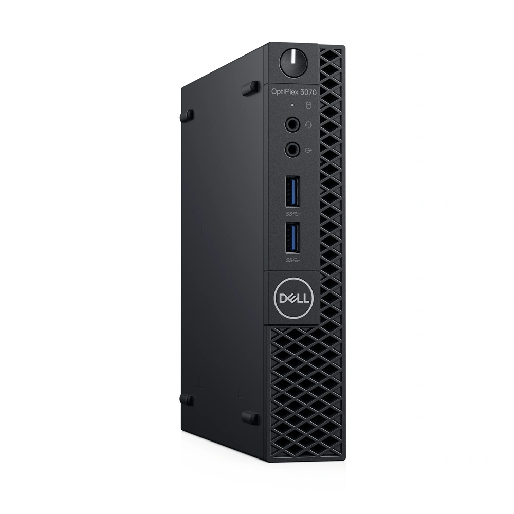 Dell OptiPlex 3070 Micro/i5-9th/8GB/256GB/Win Pro COA/fekete asztali számítógép (Használt A+)