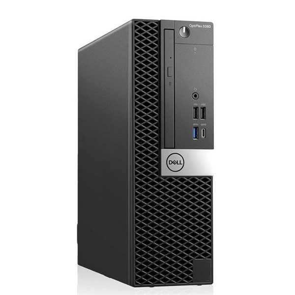 Dell OptiPlex 5060 SFF/i5-8th/16GB/256GB SSD/Win Pro COA/fekete asztali számítógép (Használt A+)