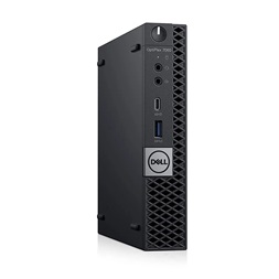 Dell OptiPlex 7060 Micro/i5-8th/16GB/512GB SSD/Win Pro COA/fekete asztali számítógép (Használt A+)