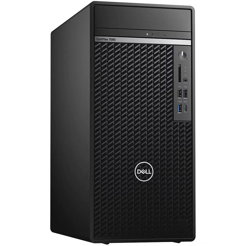 Dell OptiPlex 7080 MT/i5-10600/16GB/512GB/Win Pro COA/fekete asztali számítógép