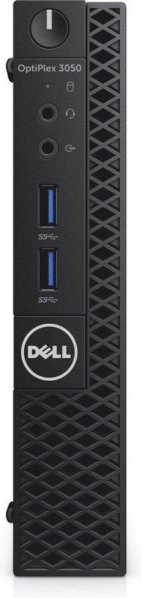 Dell Optiplex 3050 Micro/i5-7600T/16GB/512GB SSD/Win Pro COA/fekete asztali számítógép (Használt A+,felújított)