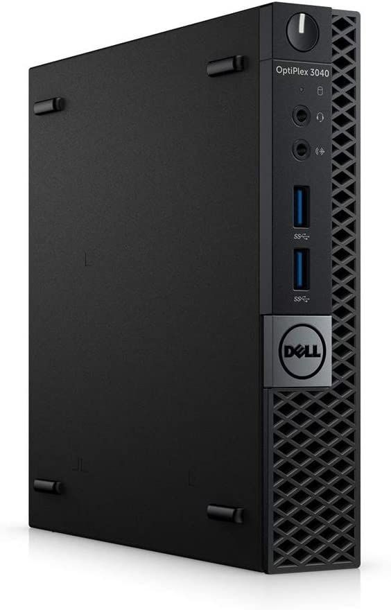 Dell Optiplex 3050 Micro/i5-7600T/16GB/512GB SSD/Win Pro COA/fekete asztali számítógép (Használt A+,felújított)