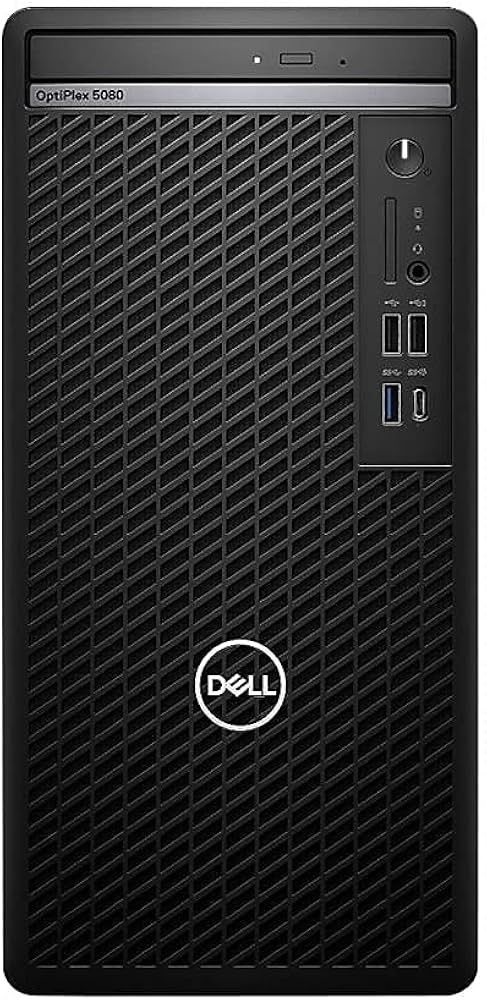 Dell Optiplex 5080 MT/i7-10700/16GB/512GB SSD/Win Pro COA/fekete asztali számítógép (Használt A+,felújított)