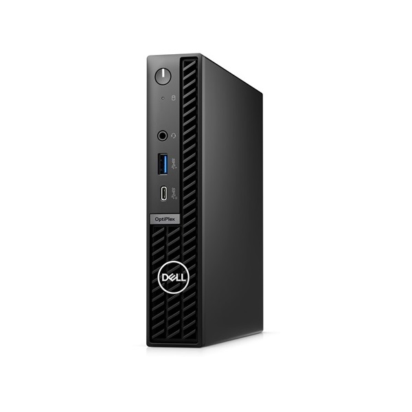 Dell Optiplex 7020 MFF/i3-14100T/8GB/512GB/Linux/fekete asztali számítógép