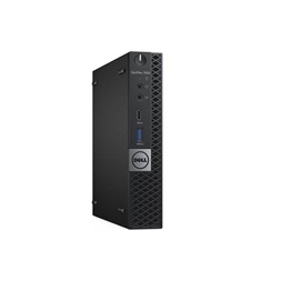 Dell Optiplex 7050 Micro/i5-6500T/8GB/240GB SSD/Win10 Pro/fekete asztali számítógép (Használt A+)