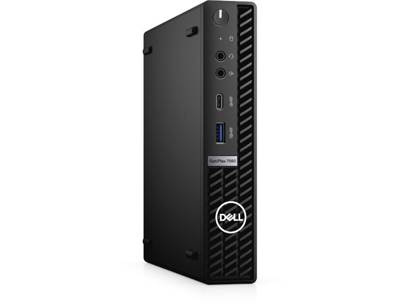 Dell Optiplex 7090 Mini PC /i5-11600/16GB/256GB SSD/FreeDOS/fekete asztali számítógép