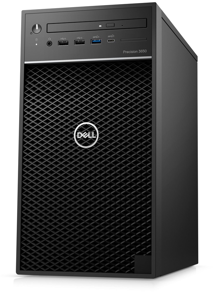 Dell Precision 3650  WORKSTATION /i5-11500/16GB/1TB M.2 SSD/460W GOLD/WIFI/RTX4000/FreeDOS/fekete asztali számítógép