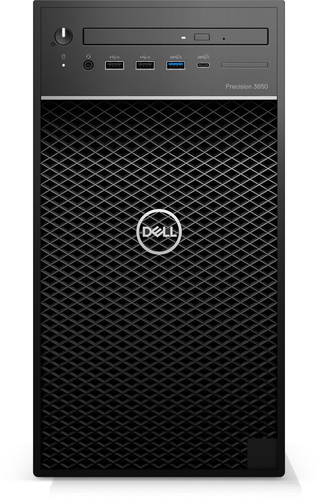 Dell Precision 3650  WORKSTATION /i5-11500/16GB/1TB M.2 SSD/460W GOLD/WIFI/RTX4000/FreeDOS/fekete asztali számítógép