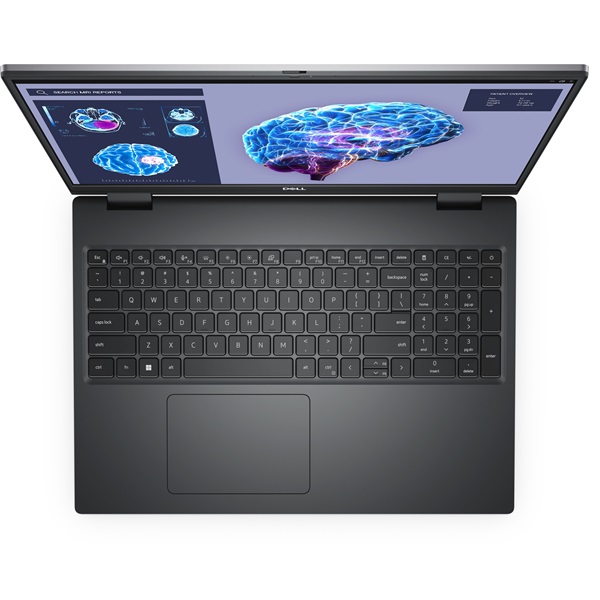 Dell Precision 7680 16"WUXGA/Intel Core i7-13850HX/64GB/512GB/RTX 4000 12GB/Win11 Pro/szürke laptop