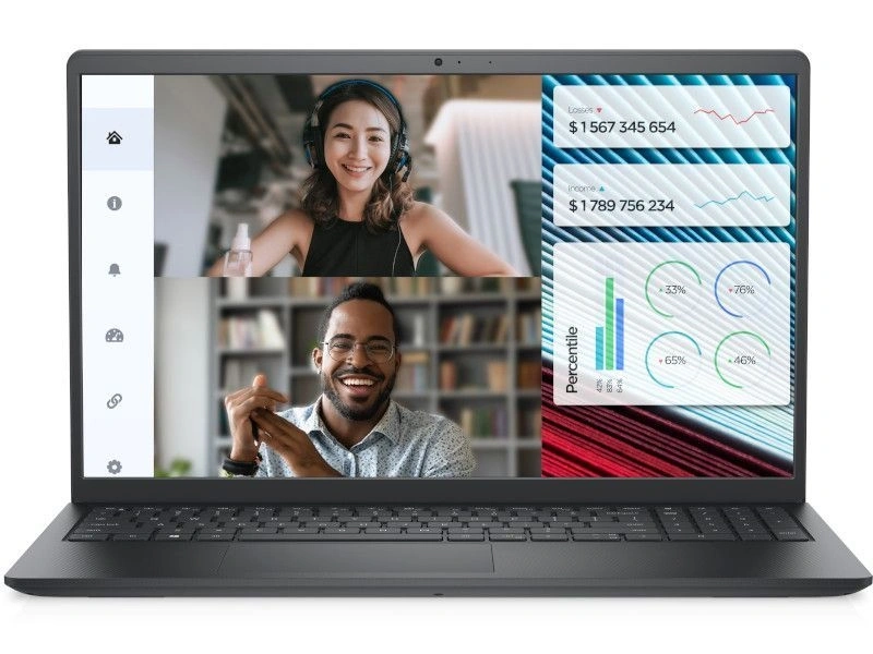 Dell Vostro 3520 15,6"FHD/Intel Core i5-1235U/16GB/1TB/Int.VGA/Linux/fekete laptop (Újszerű)