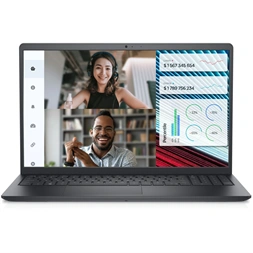 Dell Vostro 3520 15,6"FHD/Intel Core i5-1235U/16GB/512GB/Int.VGA/Win11 Pro/fekete laptop (Újszerű)