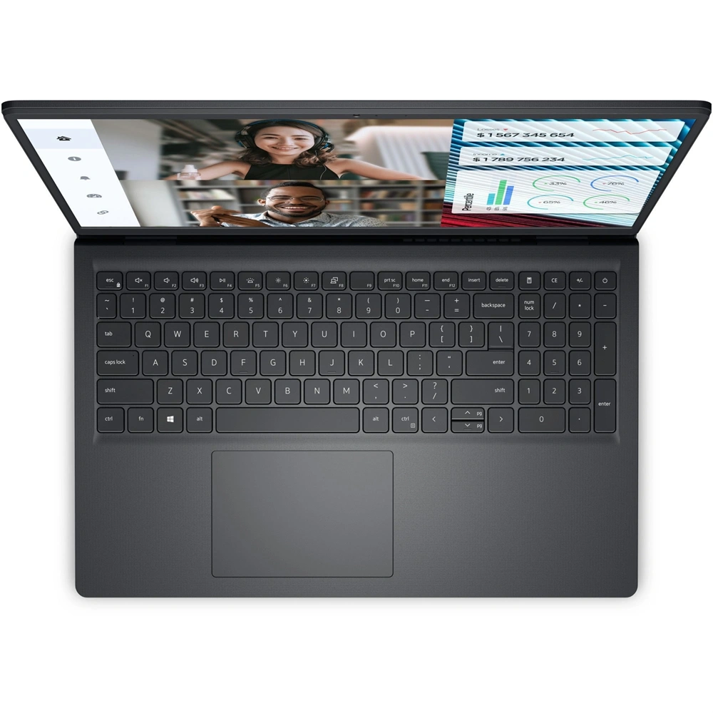 Dell Vostro 3520 15,6"FHD/Intel Core i5-1235U/16GB/512GB/Int.VGA/Win11 Pro/fekete laptop (Újszerű)