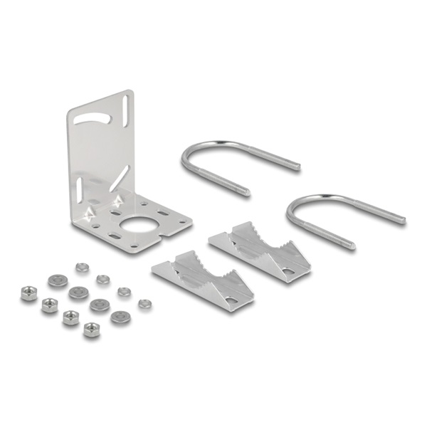 Delock 12001 LTE-antenna, SMA-csatlakozódugó, 7 - 9 dBi kétirányú, csatlakozókábellel (RG-58, 5 m), fehér,