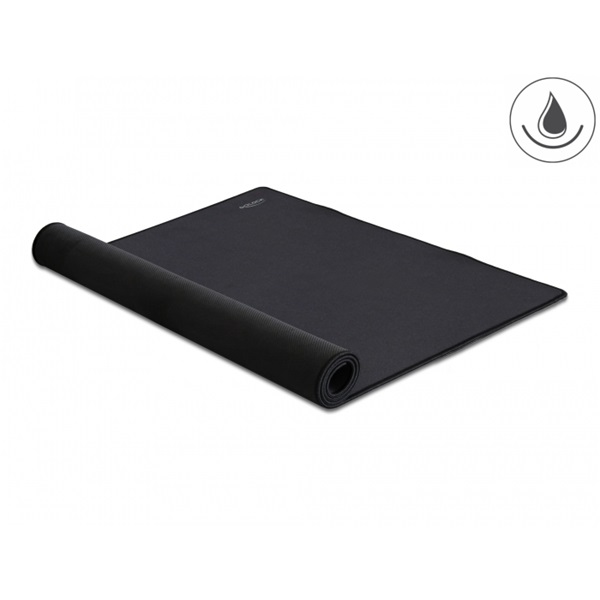 Delock 12027 900 x 500 mm méretű, vízlepergető gaming egérpad