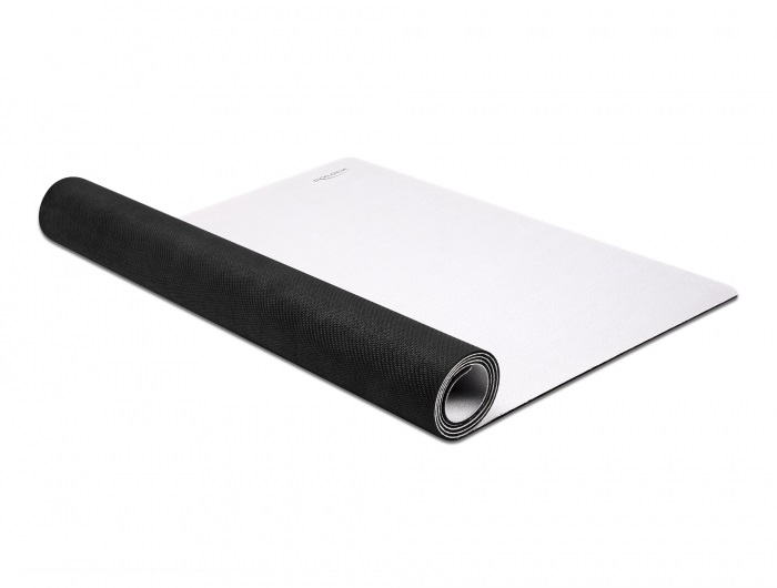 Delock 12044 Szürke egérpad 900 x 500 x 2 mm fehér