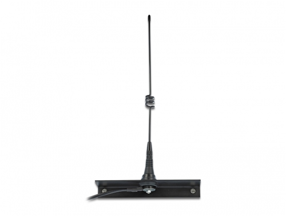 Delock 12722 LPWAN 868 MHz antenna SMA-dugó 4,5 dBi irányítatlan, rögzített, csatlakozókábellel RG-58 C/U