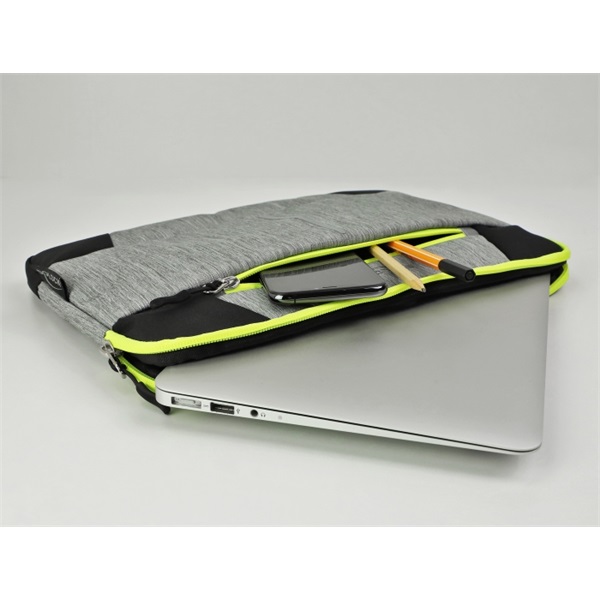 Delock 18410 13,3" szürke-sárga notebook táska